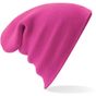 Beechfield Bonnet Original à revers fuchsia