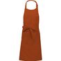 Kariban Tablier coton avec poche burnt_orange