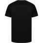 Finden+Hales Unisex team t-shirt black/gunmetal_grey