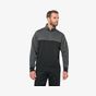 WK-Designed-To-Work Sweat-shirt écoresponsable col zippé unisexe