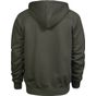 tee jays Hooded Zip Sweat deep_green