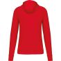 ProAct Sweat-shirt à capuche 1/4 zip sport unisexe red