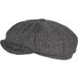 K-up Casquette style newsboy  herringbone_grey
