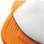 Beechfield Casquette américaine vintage junior orange/white