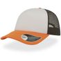 Atlantis Rapper Cap white/olive/orange