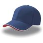 Atlantis Pilot Piping Sandwich Cap royal/white/red