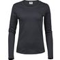 Tee Jays Ladies LS Interlock T-Shirt dark_grey