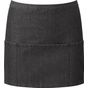 Premier Tablier de taille avec 3 poches Colours Collection black_denim
