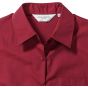 Russell Athletic Ladies' Long Sleeve Classic Polycotton Poplin Shirt classic_red