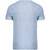 kariban T-shirt maille piquée col V homme oxford_grey/navy/white