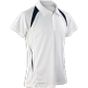 Spiro Men's Team Spirit Polo Shirt white/navy