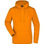 James&Nicholson Ladies´ Hooded Sweat orange