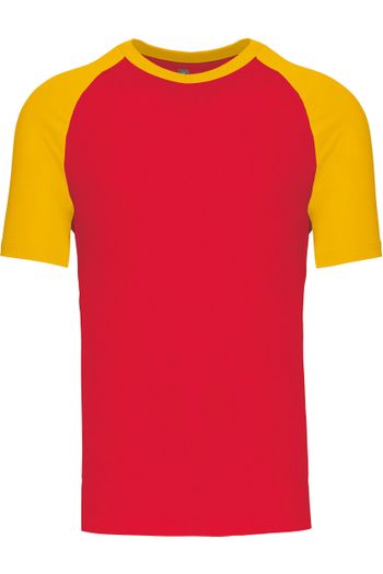 Image produit Baseball - T-shirt bicolore manches courtes