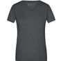 James&Nicholson Ladies' Heather T-Shirt black_melange