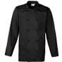 Premier Veste de Cuisinier 'Cuisine' Manches Longues black