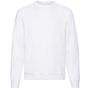 fruit of the loom Classic Raglan Sweat blanc