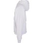 Build Your Brand Ultra Heavy Zip Hoody White