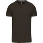 Kariban T-shirt col V manches courtes dark_khaki