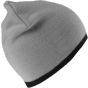 Result Soft feel reversible cuffless beanie grey/black
