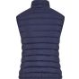 New Morning Studios Ladies light puffer vest navy