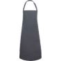 karlowsky Water-repellent bib apron basic with buckle anthracite