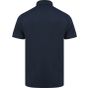 Henbury Recycled polyester polo shirt navy