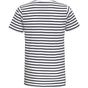 Asquith & Fox T-shirt marinière « coastal » homme à manches courtes white/navy