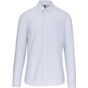 Kariban Chemise oxford lavée manches longues homme striped_white/oxford_blue