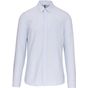 kariban Chemise oxford lavée manches longues homme striped_white/oxford_blue