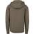 Build Your Brand Heavy Zip Hoody olive