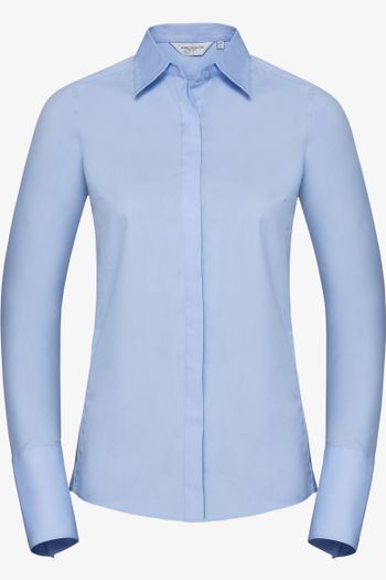Image produit Ladies’ long sleeve fitted ultimate stretch shirt