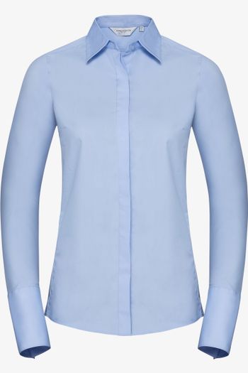 Image produit Ladies’ long sleeve fitted ultimate stretch shirt