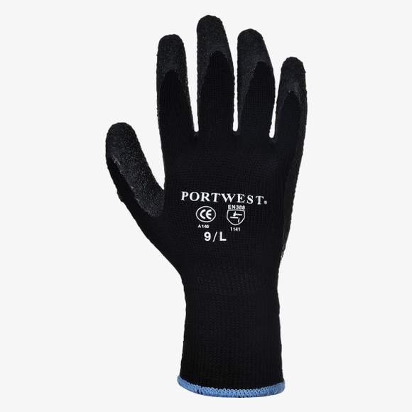 Thermal grip glove  portwest