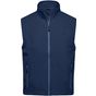 James&Nicholson Men´s Softshell Vest navy