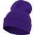 flexfit Heavyweight Long Beanie purple