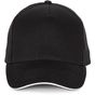 K-up Casquette - 5 panneaux black/white