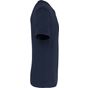 Kariban T-shirt bio col à bords francs manches courtes homme navy