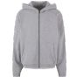 Build Your Brand 90's Zip Hoody Heather grey