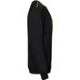 WK Designed To Work Sweat-shirt Day To Day zip poche contrastée unisexe black/yellow