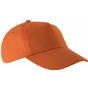 K-up First - Casquette 5 panneaux orange