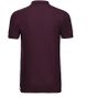 Russell Athletic Men's Fitted Stretch Polo burgundy