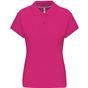 Kariban Polo manches courtes femme fuchsia