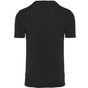 kariban T-shirt col rond manches courtes unisexe  black