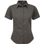 Premier Chemises popeline à manches courtes pour femme dark_grey_(x36)