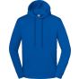 fruit of the loom Iconic Premium Hooded Sweat royal_blue