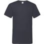fruit of the loom Valueweight V-Neck T navy