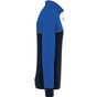 WK Designed To Work Sweat-shirt écoresponsable col zippé unisexe navy/royal_blue
