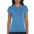 Gildan Ladies` Softstyle® Fitted Ring Spun T-Shirt - antique_sapphire - XL