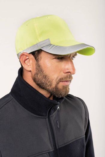 Image produit Casquette fluorescente - 5 panneaux