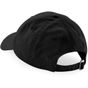 Beechfield Casquette classique à 6 pans en coton biologique black